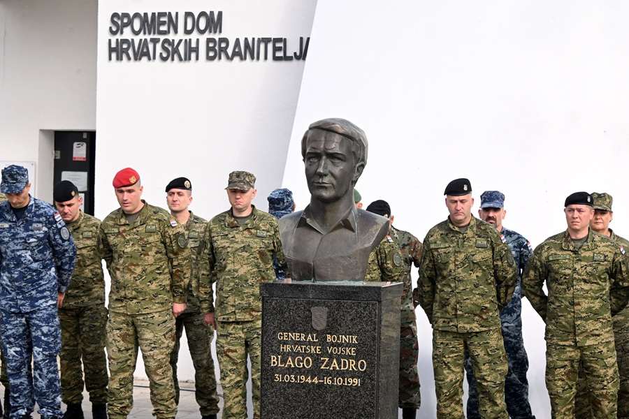 Spomenik Blagi Zadri / Foto: Hina