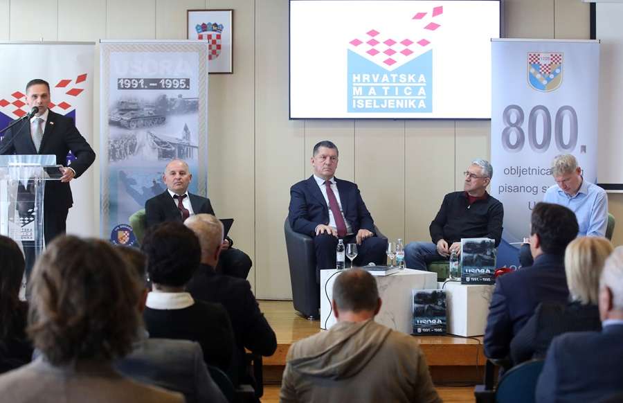 Hrvatska matica iseljenika predstavila monografiju "Usora 1991.-1995." / Foto: Hina