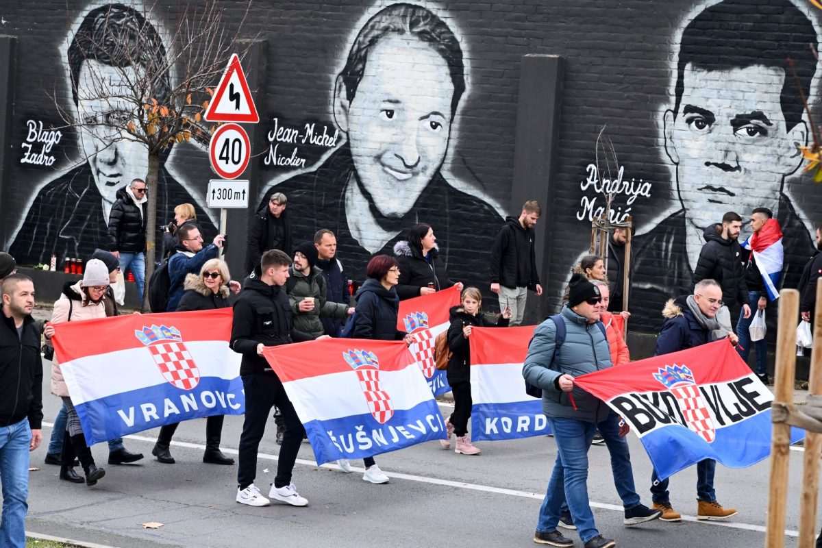 Vukovar: Križni put - Kolona sjećanja/ Foto: Hina