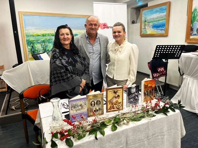 KNJIŽEVNA VEČER: Slavonac Ivo Mijatović Ico u Beču predstavio svoju poeziju i knjigu “Nećete preko pruge” KNJIŽEVNA VEČER: Slavonac Ivo Mijatović Ico u Beču predstavio svoju poeziju i knjigu “Nećete preko pruge”