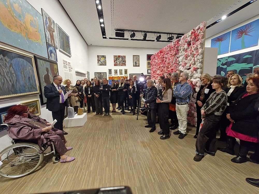 SLAVLJE MEDITERANA, RADOSTI I LJEPOTE: U Künstlerhausu u Beču otvorena Izložba suvremene hrvatske umjetnosti iz zbirke Dagmar Meneghello “Pjena dana”. Bečani impresionirani