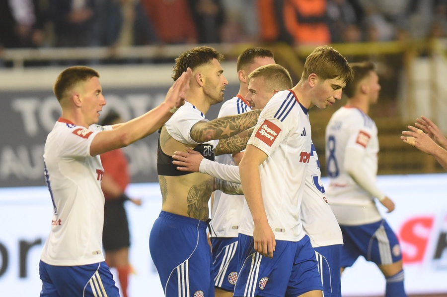 Detalj s utakmice Hajduk - Vukovar / Foto: Hina