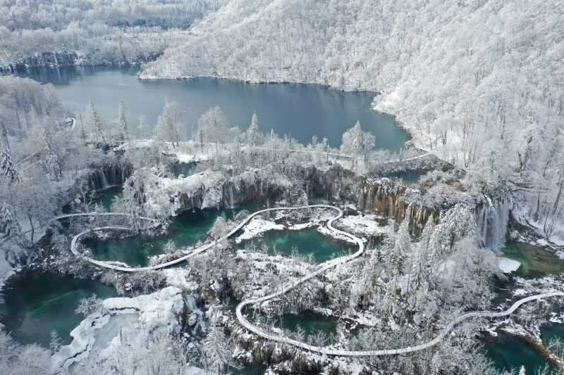 Plitvička jezera zimi/ Foto: Nikola Zoko i PROMO