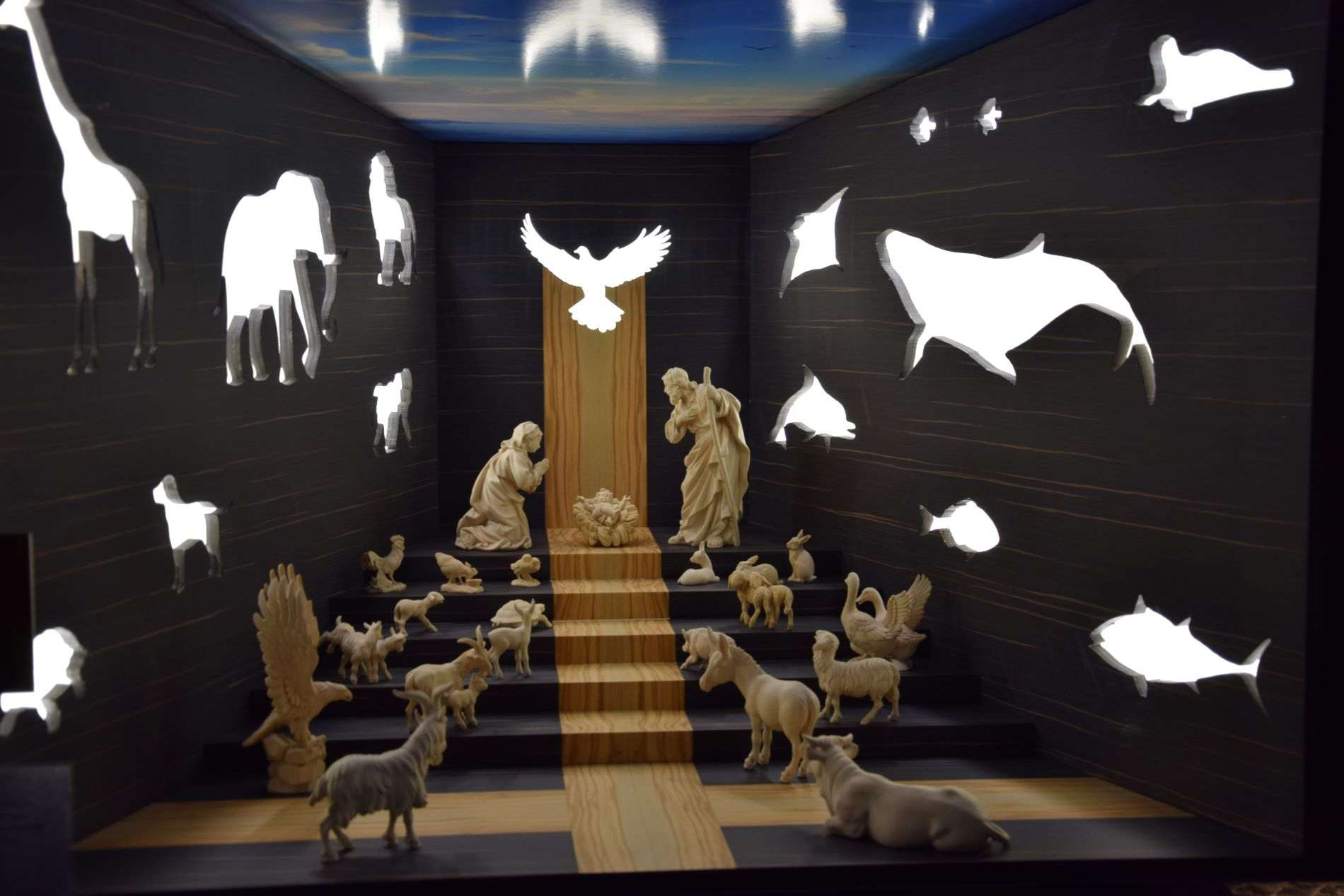 U VATIKANU 132 JASLICE IZ 23 ZEMLJE, MEĐU NJIMA I HRVATSKA: Znate li kada, gdje i tko je postavio prve žive jaslice? U Vatikanu je otvorena izložba Božićnih jaslica / Foto: Fenix (Ljiljana Džalto)