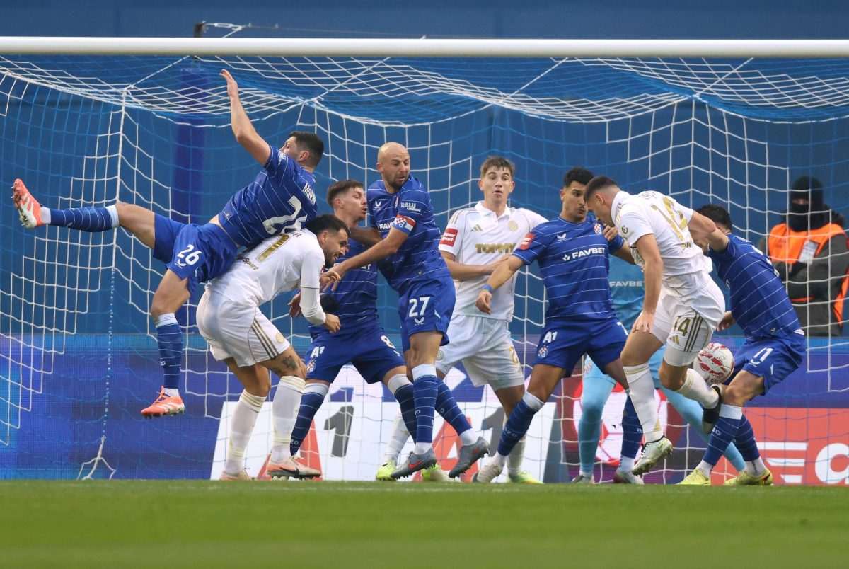 Susret 16. kola hrvatskog nogometnog prvenstva Dinamo - Hajduk/ Foto: Hina