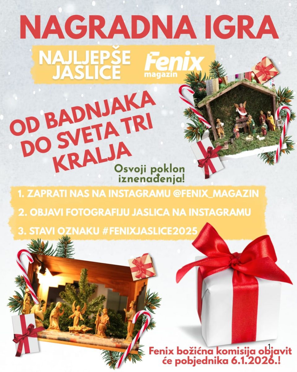 OD BADNJAKA DO SVETA TRI KRALJA: Fenix-magazin bira najljepše božićne jaslice – šaljite nam fotografije