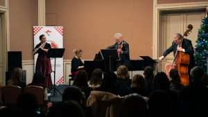 BOŽIĆNI KONCERT HRVATSKO -TALIJANSKOG MOZAIKA RIM: Kvartet Sorkočević oduševio Rim božićnim koncertom u znaku Dubrovnika Božićni koncert Hrvatsko-talijanskog mozaika Rim/ Foto: Fenix (MIC)