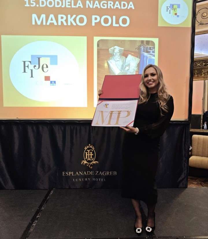 HRVATSKA: Paulina Mlinarić nagrađena priznanjem Marko Polo za reportažu o Radoboju HRVATSKA: Paulina Mlinarić nagrađena priznanjem Marko Polo za reportažu o Radoboju