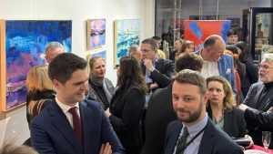 ZAGREBAČKA UMJETNICA OSVOJILA BRUXELLES: Ana Barbić Katičić oduševila izložbom „Kroz oblake“