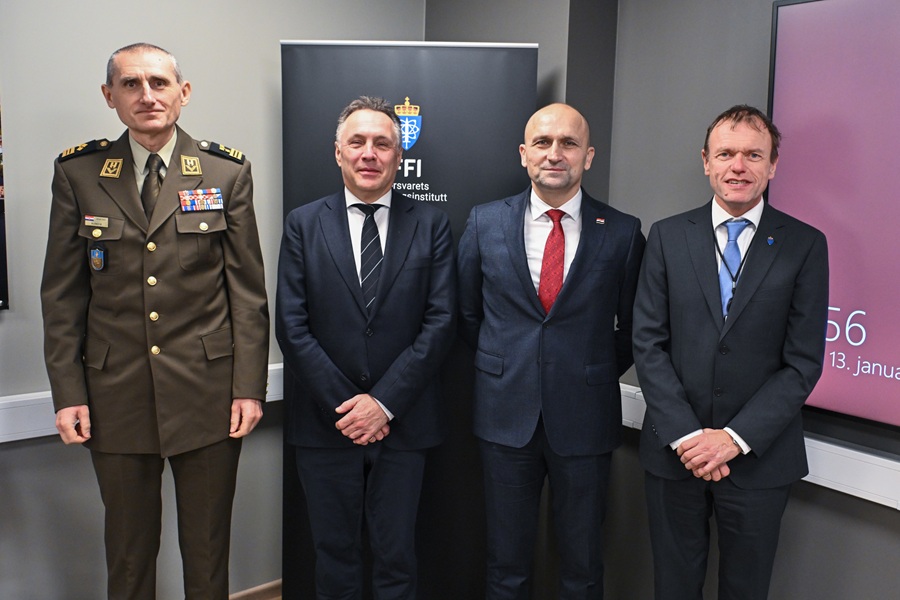 Ivan Anušić u Oslu / Foto: Hina / MORH