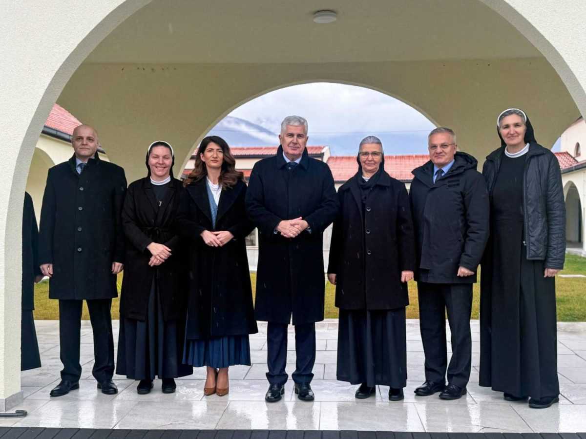 Posjeta časnim sestrama u Bijelom Polju/ Foto: HNS BIH