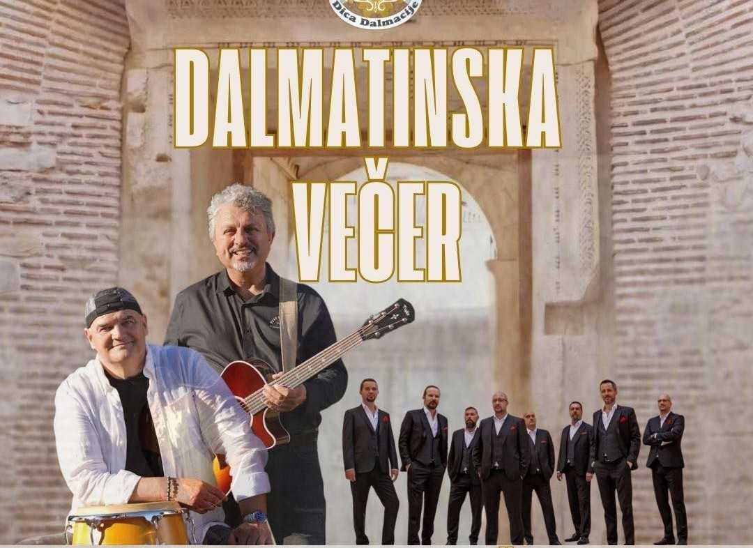 Najava za "Dalmatinsku večer" / Foto: Hrvatska kulturna udruga "Dica Dalmacije e.V."