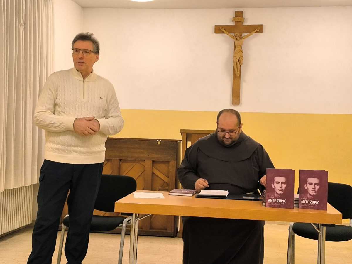 Predstavljanje knjige fra Joze Župića / Foto: Jelena Ribarić Završki