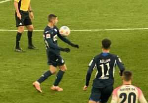 Andrej Kramarić na utakmici protiv Bayera iz Leverkusena / Foto: Fenix (PKP)