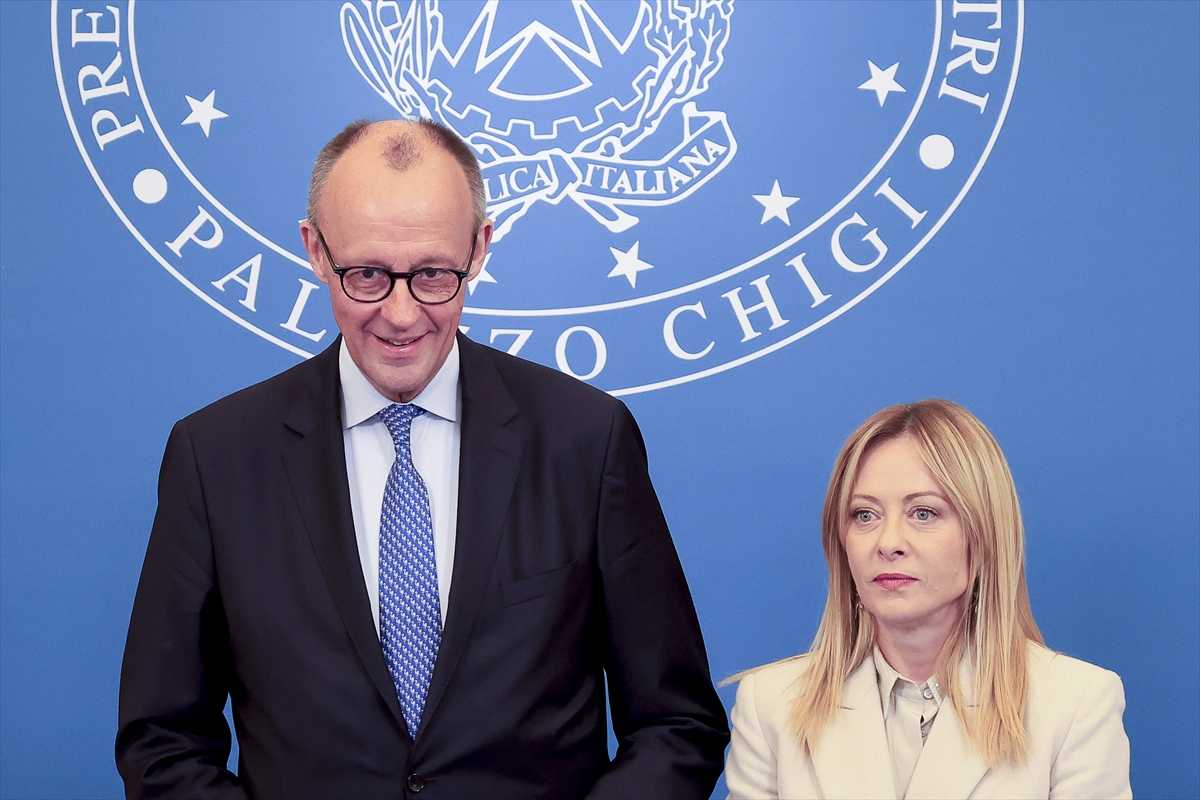 Friedrich Merz i Giorgia Meloni / Foto: Anadolu