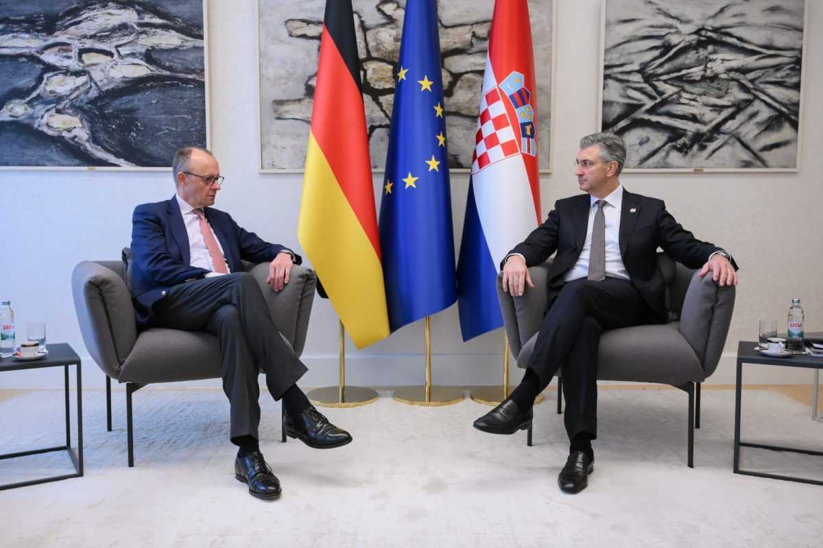 Sastanak Merza i Plenkovića / Foto: Andrej Plenković - X