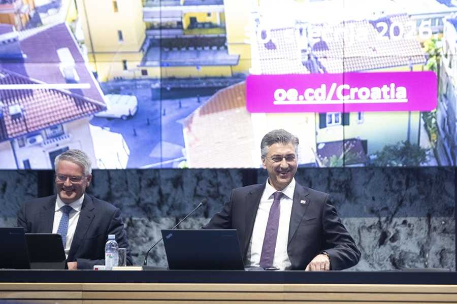 Andrej Plenković, Mathias Cormann / Foto: Hina