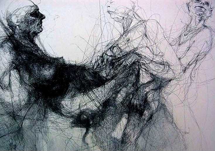 Slika Damira Medvešeka/ Foto: M. Pelikan