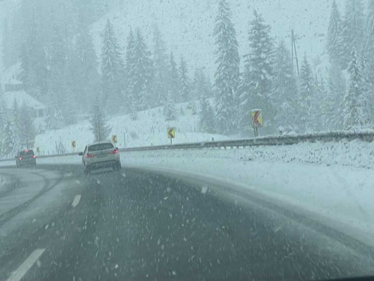 Snijeg na autocesti / Foto: Fenix (SC)