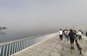 Zadarski most u magli / Foto: Fenix (Arif Sitnica)