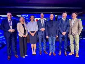 Kristjan Staničić, Maja Pak Olaj, Tanja Fajon, Tonči Glavina, Matevž Frangež, Iztok Bricl / Foto: HTZ