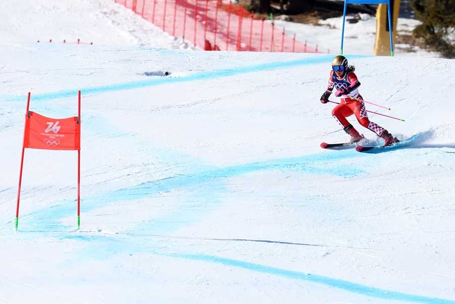 ZRINKA LJUTIĆ: Nitko nije zadovoljan tko ne osvoji medalju, ali skijanje je bilo bolje Zrinka Ljutić / Foto: Hina
