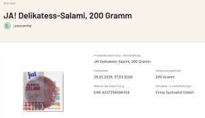 ALARM U REWEU: Hitno bacite ovu salamu, sadrži bakterije koje uzrokuju zatajenje bubrega