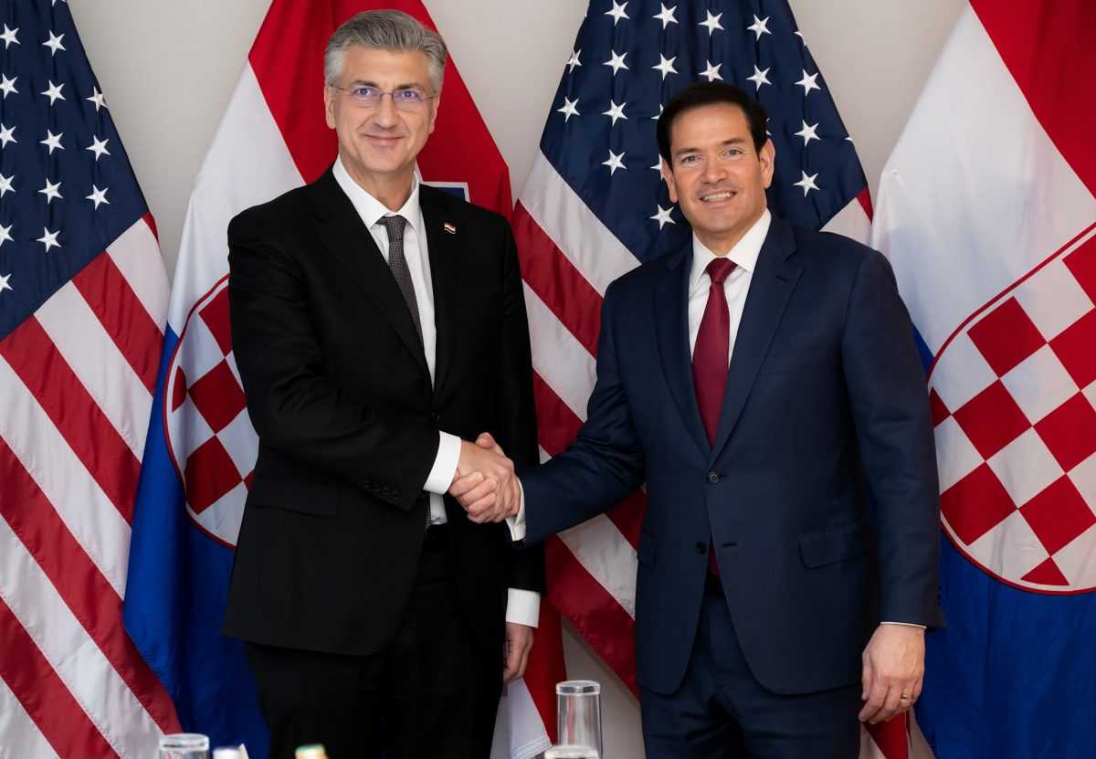 Andrej Plenković i Marco Rubio / Foto: Andrej Plenković /X