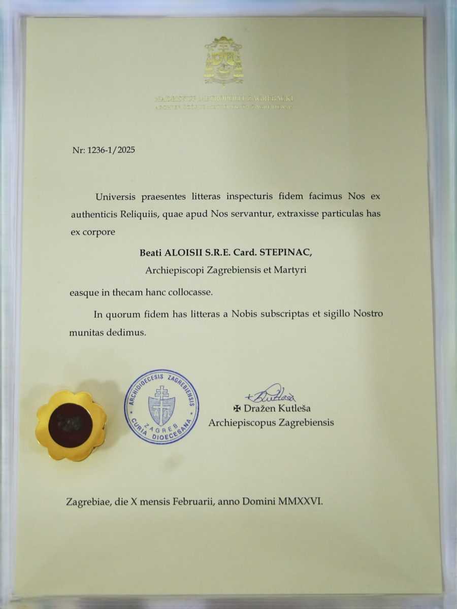 STEPINČEVO U STUTTGARTU: Proslava obilježena posebnim darom STEPINČEVO U STUTTGARTU: Proslava obilježena posebnim darom