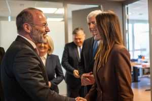 Izaslanstvo HDZ BiH s europskom dužnosnicima u Bruxellesu / Foto: HDZ BiH