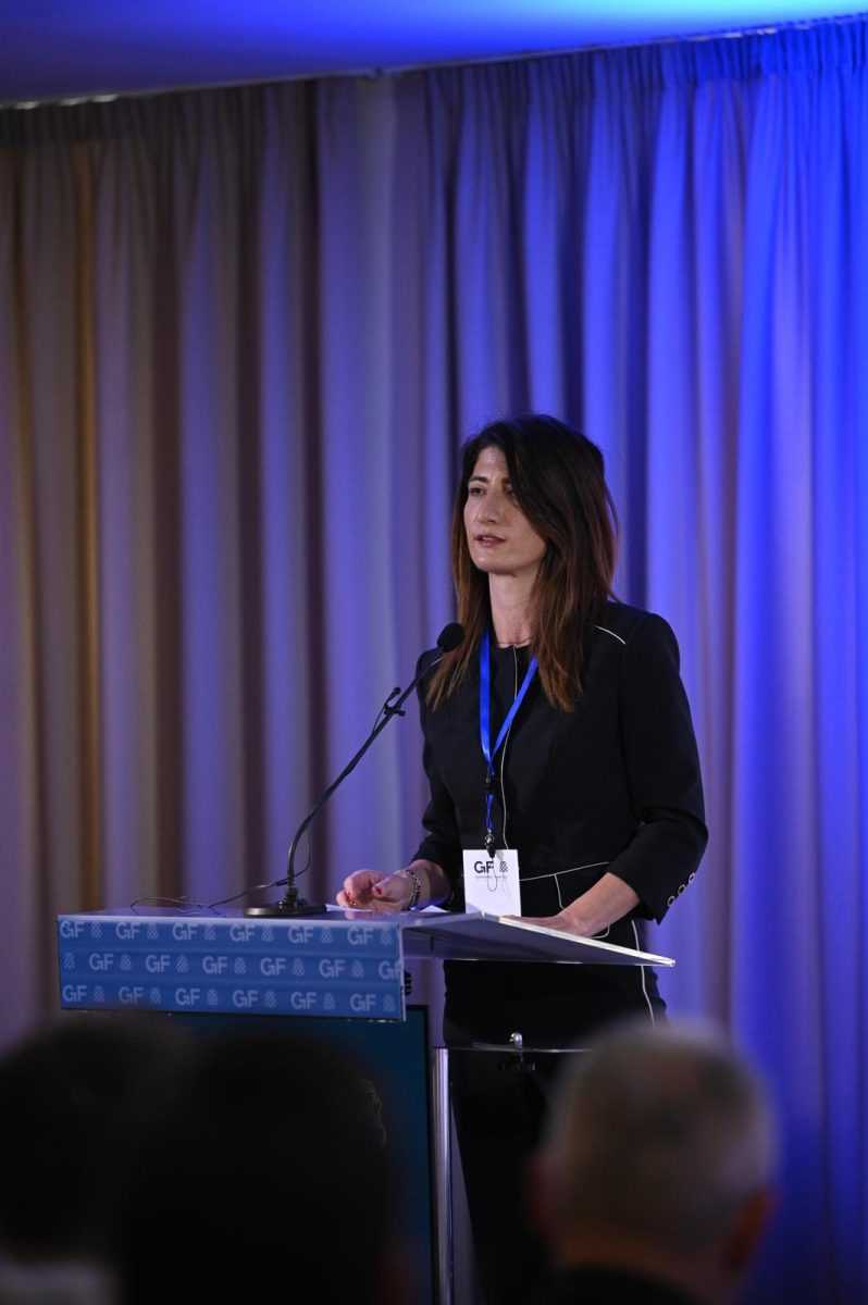 FILIPOVIĆ NA 3. GOSPODARSKOM FORUMU U ŠIROKOM BRIJEGU: Odgovorna politika hrvatskoga naroda snažan partner gospodarstvu, ne njegova kočnica Gospodarski forum / Foto: HNS