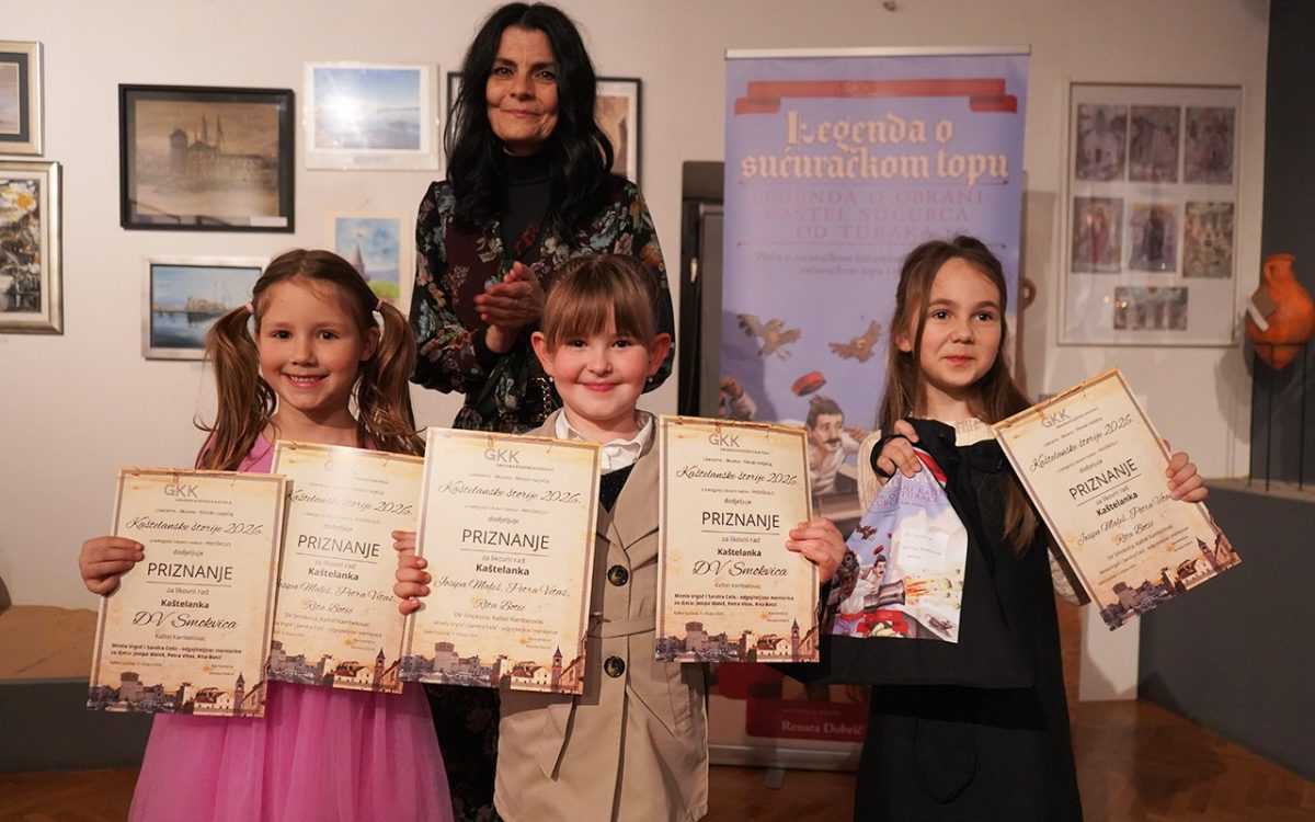 SVEČANOST: Dodijeljene nagrade u Literarno-likovnom natječaju GK Kaštela "Kaštelanske štorije 2026." SVEČANOST: Dodijeljene nagrade u Literarno-likovnom natječaju GK Kaštela "Kaštelanske štorije 2026."