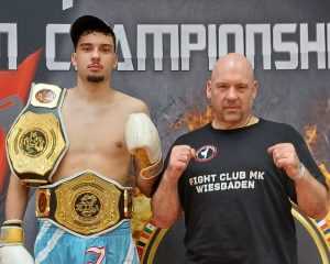 SJAJAN USPJEH: Manuel Bodrožić osvojio dva pojasa prvaka Njemačke u Arnsbergu SJAJAN USPJEH: Manuel Bodrožić osvojio dva pojasa prvaka Njemačke u Arnsbergu