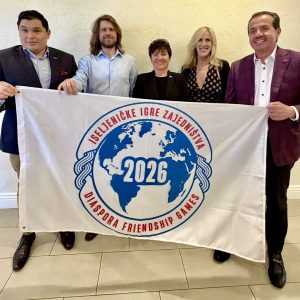 PREDSTAVLJENA SLUŽBENA ZASTAVA: 1. Iseljeničke igare zajedništva – Split & Brač 2026 dobile svoju zastavu
