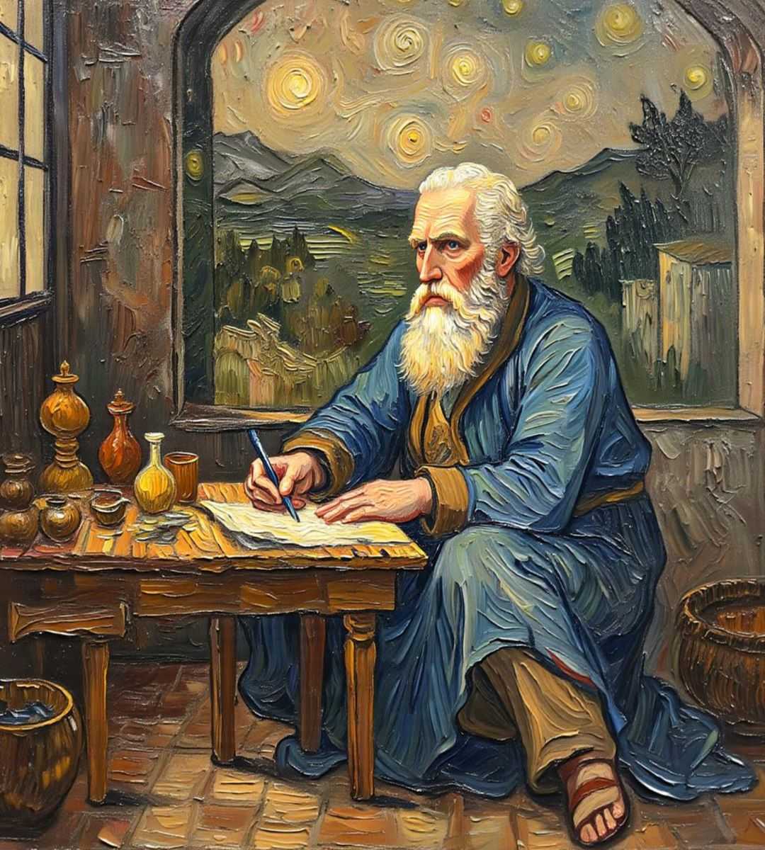 Ciklus "Mudraci" iz opusa Ante Barišića / Foto: M. Pelikan