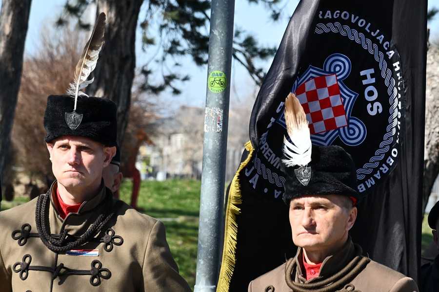 Obilježen Dan postrojbe 1. samostalne bojne HOS-a Marijan Baotić / Foto: Hina