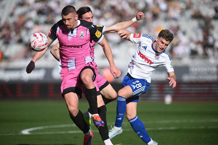 Detalj s utakmice Hajduk-Lokomotiva / Foto: Hina
