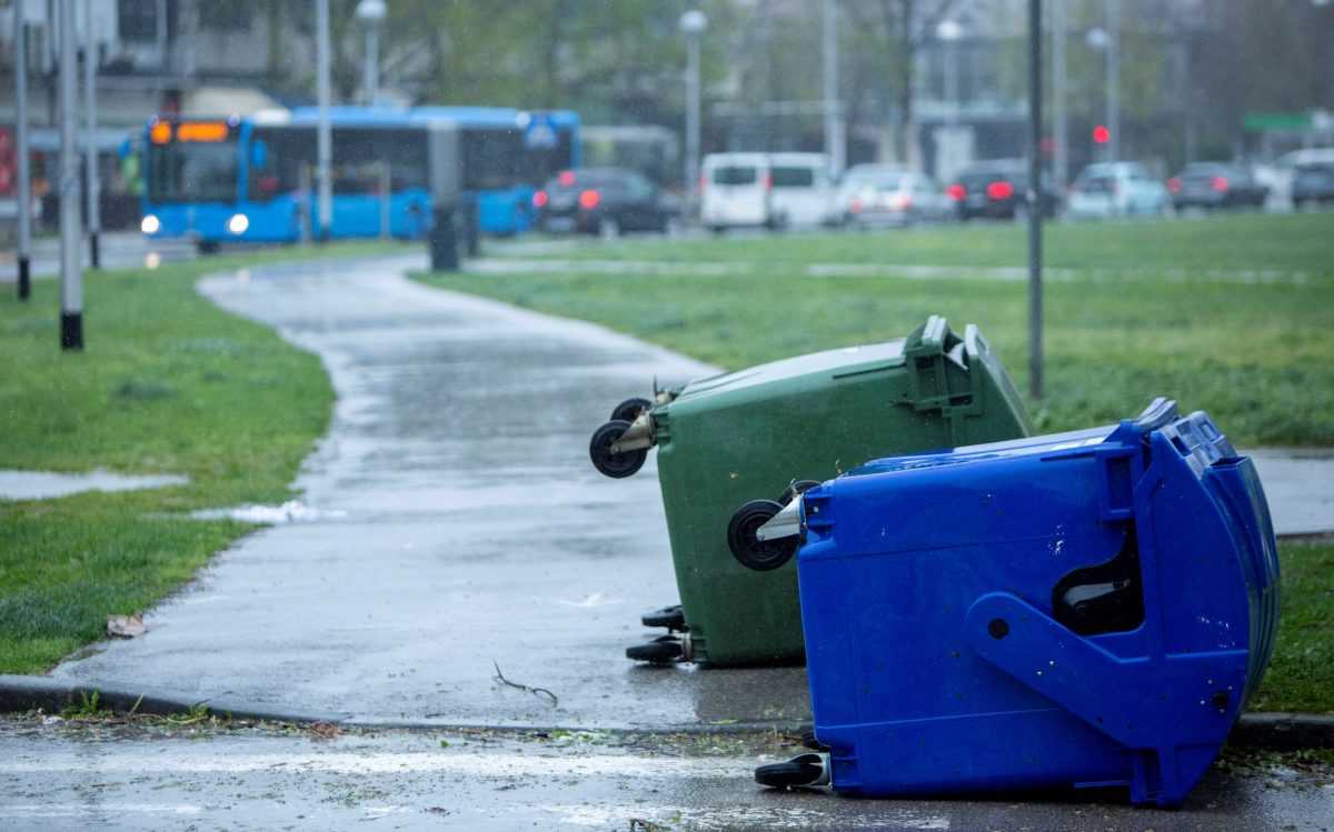 Nevrijeme u Zagrebu / Foto: Hina