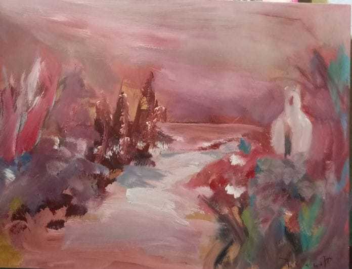 Slika Ivane Jovanović Trostmann / Foto: M. Pelikan