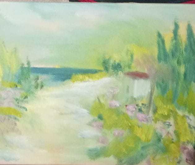 Slika Ivane Jovanović Trostmann / Foto: M. Pelikan