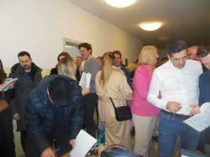 Tribina u HKŽ München / Foto: Fra Jozo Župić