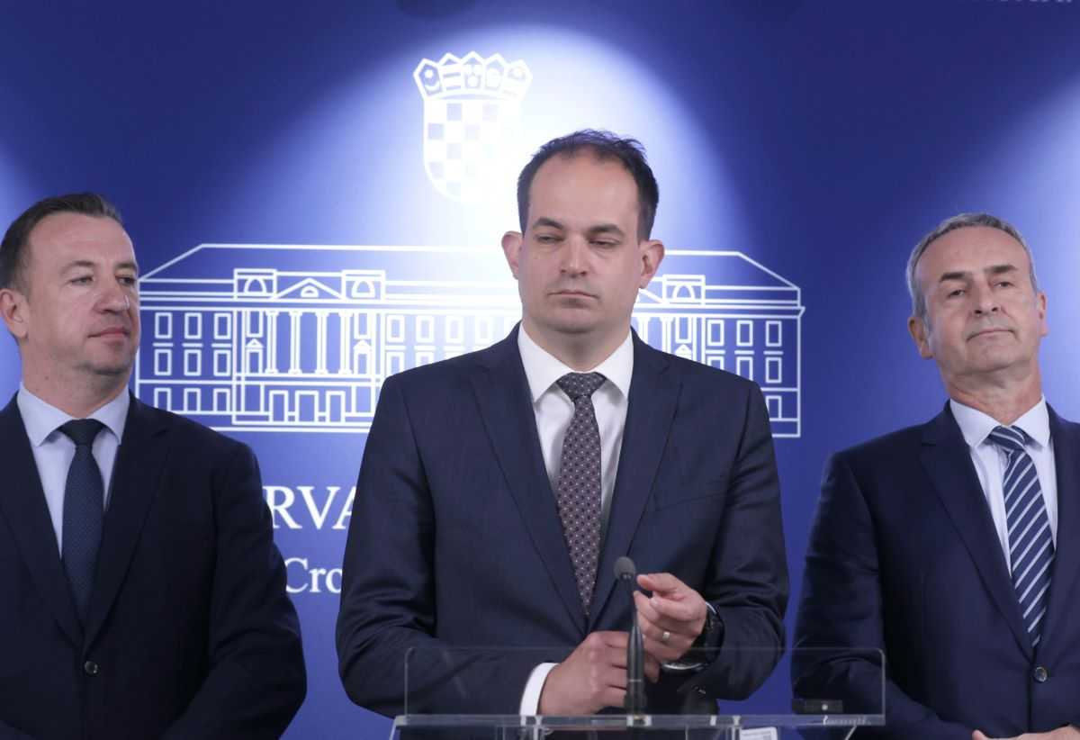 Ivan Malenica,Nikola Mažar i Krunoslav Katičić / Foto: Hina