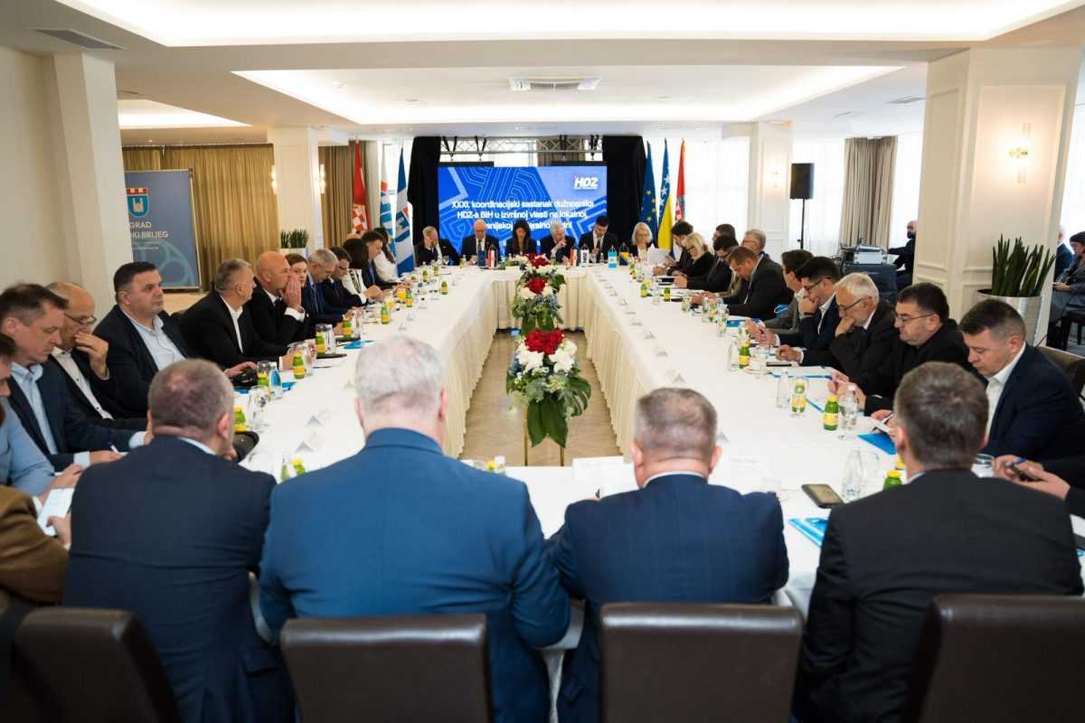 Sastanak Koordinacije HDZ BIH / Foto: HDZ BiH