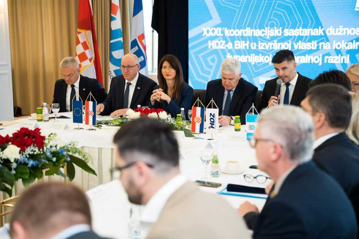 Sastanak Koordinacije HDZ BIH / Foto: HDZ BiH
