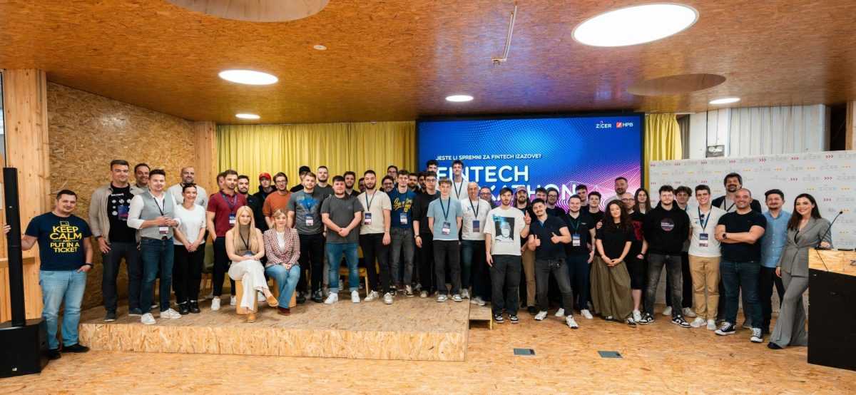 Sudionici drugog HPB Fintech Hackathona
