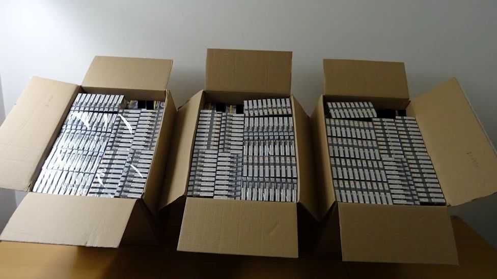 Cigarete koje su pronašli carinici / Foto: Zoll