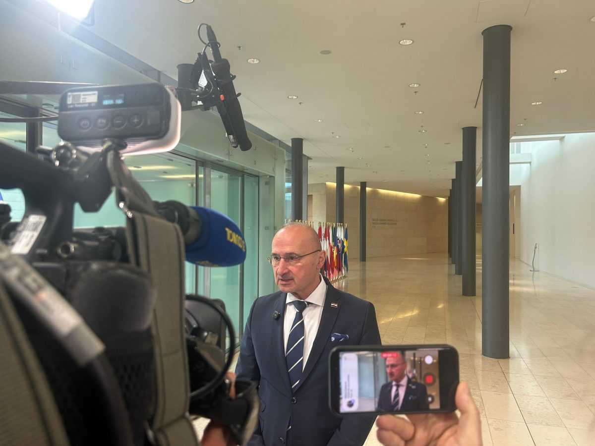 Ministar Gordan Grlić Radman u Luksemburgu / Foto: MVEP