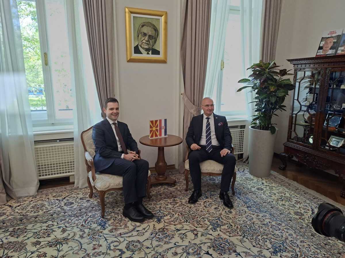 Grlić Radman se sastao sa Timčom Mucunskim / Foto: MVEP