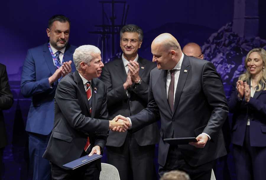 Ante Šušnjar i Chris Wright / Foto: Hina