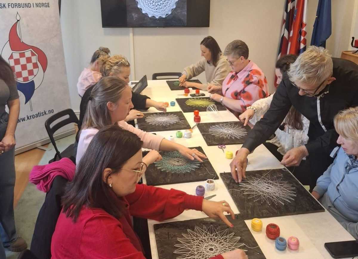 Hrvatska čipka u Oslu / Foto: Fenix (Silvije Šimac)